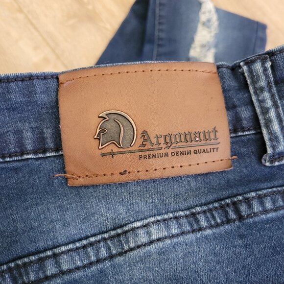 Argonaut Ultra Slim Men's Ripped Skinny Jeans | Size 36/32 - Picture 4 of 6